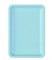 Лоток металлический прямоугольный голубой 2000000061061