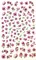 Стикеры Flowers в ассортименте 2039516218638